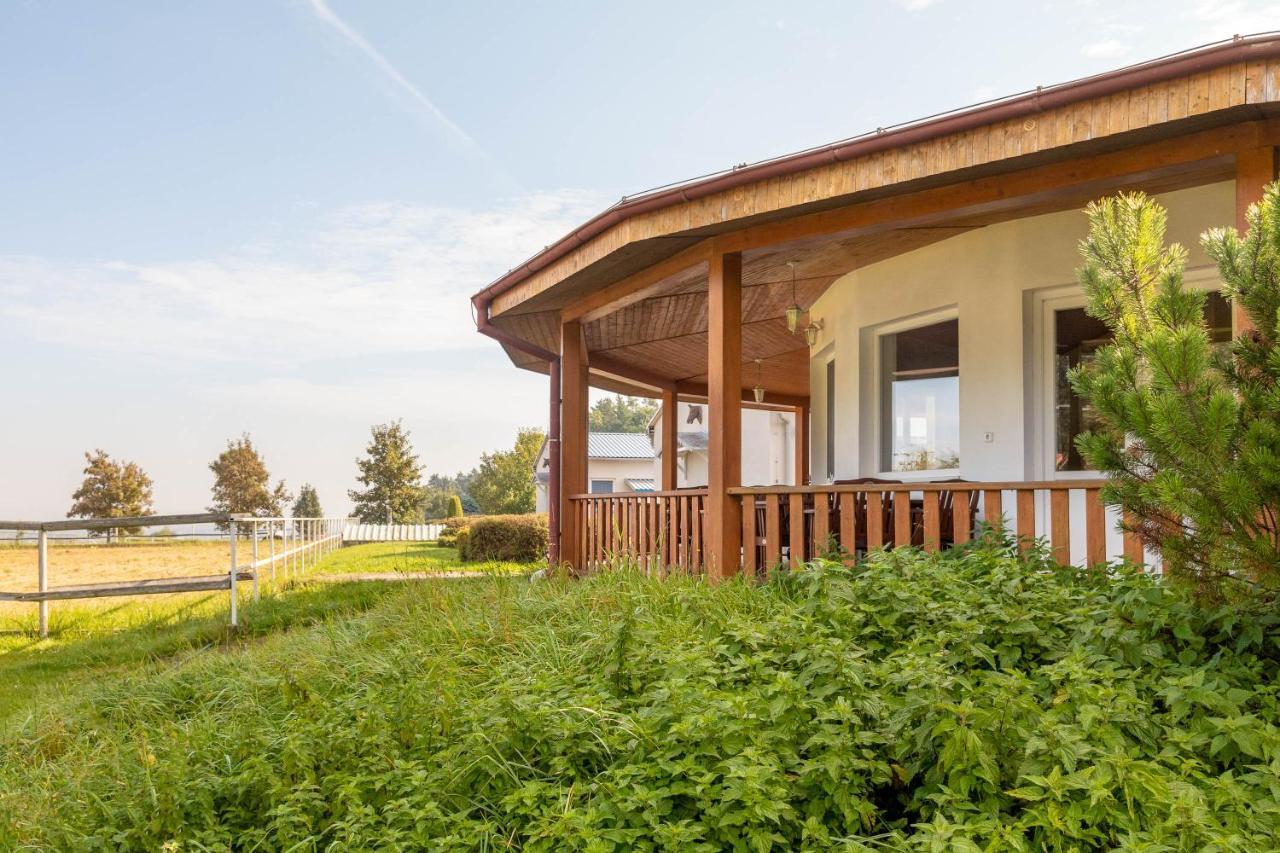 Farma Slunecny Dvur Apartmany A Family Stany Strecha Pod Strechou Hermanuv Mestec Exterior foto