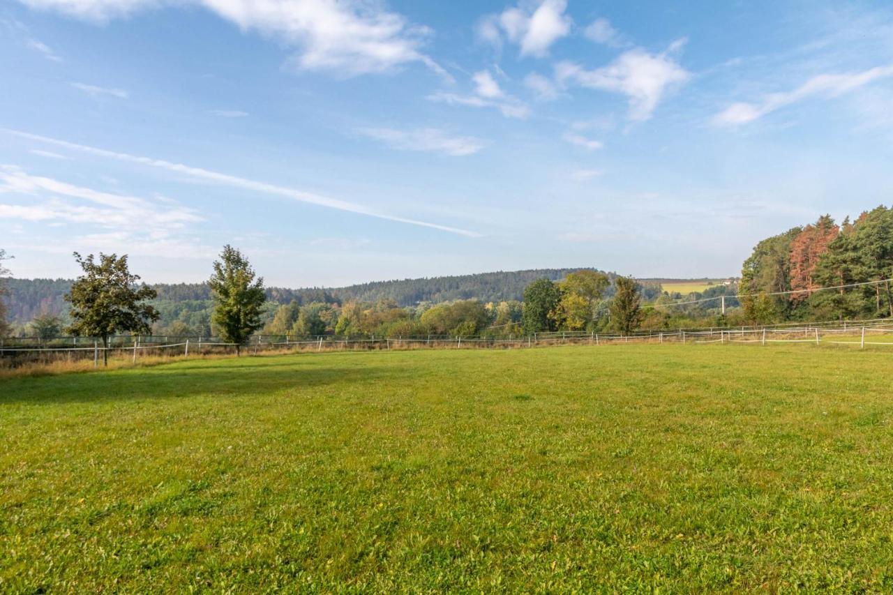 Farma Slunecny Dvur Apartmany A Family Stany Strecha Pod Strechou Hermanuv Mestec Exterior foto